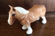 Shire horse caramel color ornament