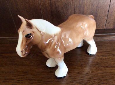 Shire horse caramel color ornament