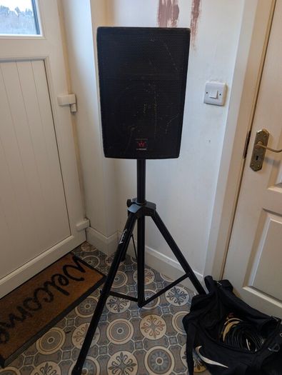 Musicson Sat-8 Loud speakers , stand and cable