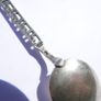 Vintage Sterling Silver 925 Greece Souvenir Spoon Discus & Greek Key Pattern 9,2g Image 8
