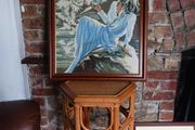 Large Framed Cross-stitch Framed Picture