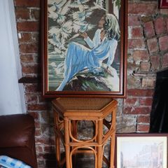 Large Framed Cross-stitch Framed Picture