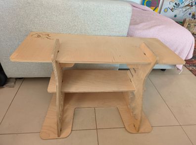 Flying Elephant - Side table / coffee table / stand up for laptop
