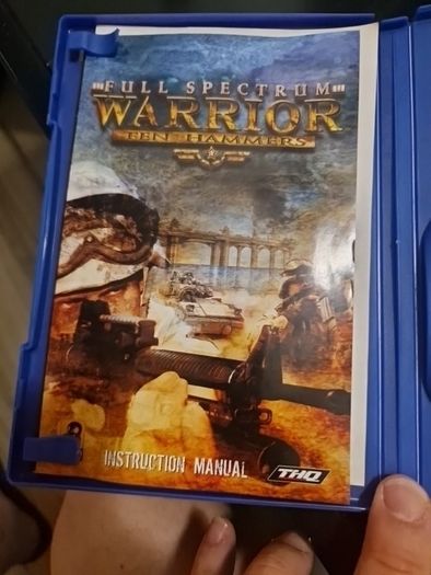 Full Spectrum Warrior Ten Hammers PlayStation2 Ps2 Games Original