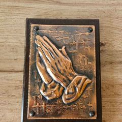 Copper Rathbanna Hand Wrought Praying Hands