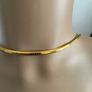 Gold tone necklace Image 2