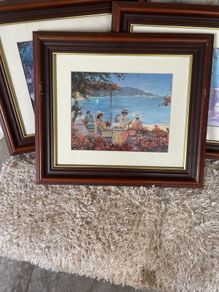 christa kieffer paintings x4