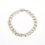 Vintage 925 Sterling Silver Double Link Charm Bracelet Image 3