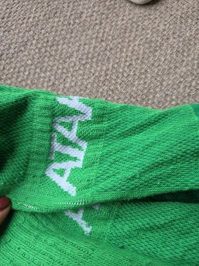 Green football socks uk7-11