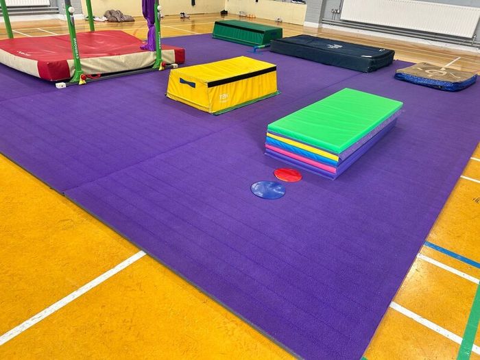 Gymgirl Jobs: Gym mats x3 roll out
