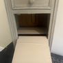 Antique Painted Cabinet with Drawers Image 3
