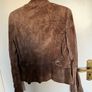 Brown Suede Blanco jacket - size 10 Image 2