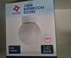 100 Globe Bathroom light fixture