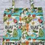 Handmade Tote Bags "Vegan " and "Citrus " Image 3