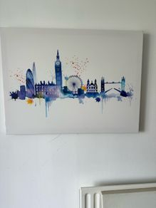 London City on Canvas Art