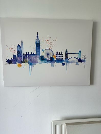 London City on Canvas Art