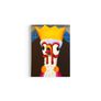 Crazy King Chicken Original Acrylic Painting Image 3
