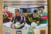 2005 Kerry v Mayo &amp; Cork v Galway - GAA Senior Football Quarter Final Programme