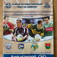 2005 Kerry v Mayo & Cork v Galway - GAA Senior Football Quarter Final Programme