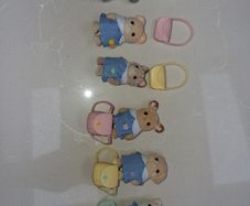 Sylvanian families nursery baby playmates set