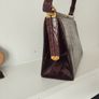 real crocodile leather vintage bag Image 3