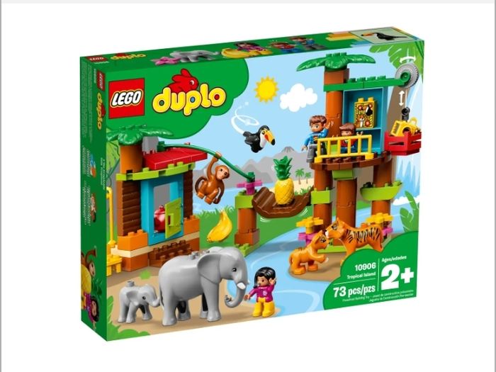 Retired Lego Duplo 10906 Tropical Island