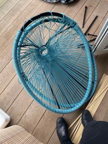 Metal outdoor chairs