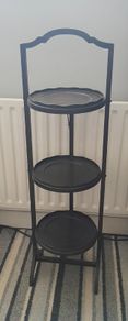 CAKE STAND - Antique - Mahogany