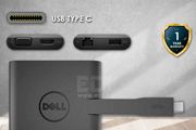 Brand New Dell DA200 USB-C to HDMI / VGA / Ethernet / USB 3.0 Adapter Original