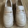 Cream shoes, size UK5(38) Image 2
