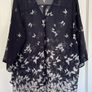 Navy Blue Wallis Sheet V-neck Top size - XL Image 6