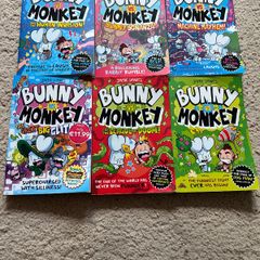 Bunny vs Monkey books