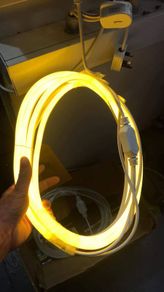 Amber Flexi Neon LED Light 3 Meters