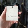 All Saints Balfern Leather biker jacket - new Image 5