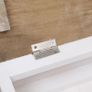 Hall Bench 70x35x45 cm Paulownia Wood Image 2
