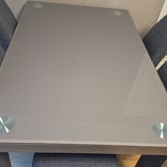 Dining table and chairs