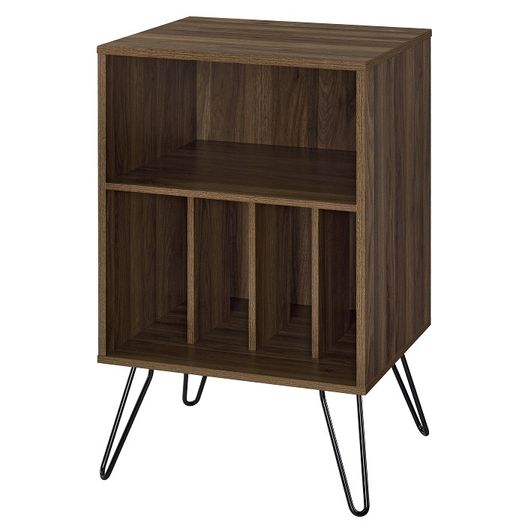 Novogratz Concord Turntable Stand Walnut | 1324222COMUK