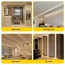 [5M/16.4FT] Newly Upgraded Flexible High-Brightness COB Decorative Neon Light Strip, Powered, 3 Colour Temperatures Available, Image 8