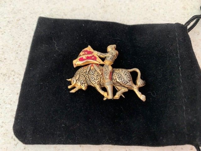 Vintage Spanish Brooch