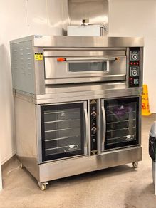 Electric oven with electric proofer