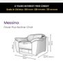 DFS MESSINA Corner power sofa & single power chair Image 4