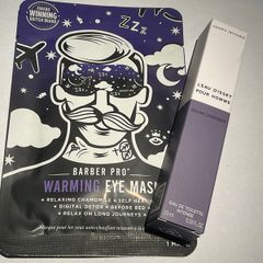 mens grooming bundle issey miyake 10ml and barber pro eye mask