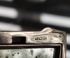 Sterling silver case