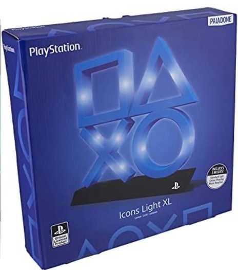 Playstation 5 Icons Light PS5 XL - Officially Licensed Merchandise, Blue (FREE POSTAGE)