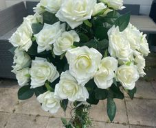 Wedding entrance flowers