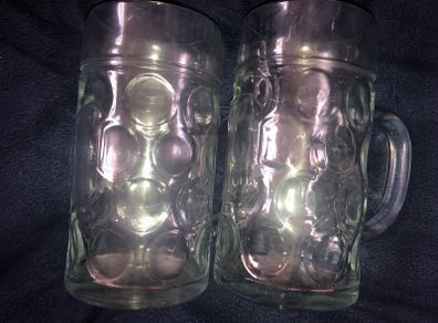 Beer Tankards glasses 1 LITER