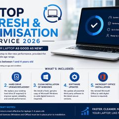 Laptop Refresh & Optimisation Service for Windows Laptops