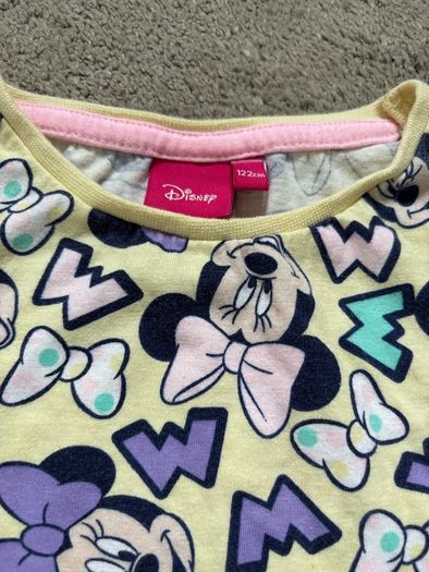 Minnie Mouse girls t shirt top 122cm 6-7 years