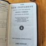 New Testament- Psalms Proverbs. X 2 Vintage 1980s  Pocket Size Hardback In Good Condition.  See Photos For Same. Image 4