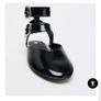 New Zara Black Buckle Shoes UK6 Image 3